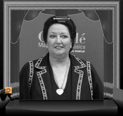 Monserrat Caballé - Collage by Syntronica Monserrat Caballé - Collage by Syntronica