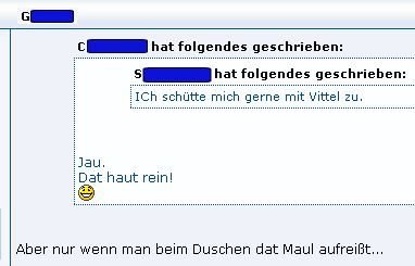 Neulich im Forum Neulich im Forum